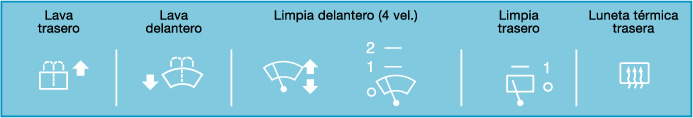 CONMUTADOR LIMPIAPARABRISAS FIAT TIPO DEL 88-> CV26MAI